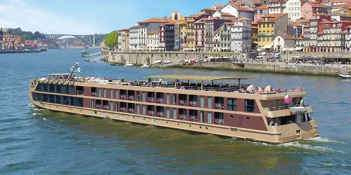 Live real-time river cruise ship tracking of AmaDouro from Ama Waterways