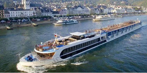 Live real-time river cruise ship tracking of AmaSonata from Ama Waterways