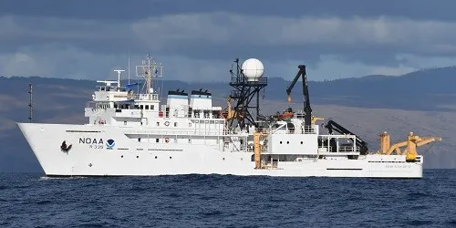 Live real-time research ship tracking of Oscar Elton Sette from National Oceanic and Atmospheric Administration