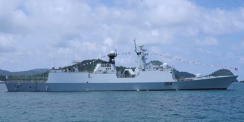 Live real-time military ship tracking of PNS Shah Jahan from Pakistan Navy