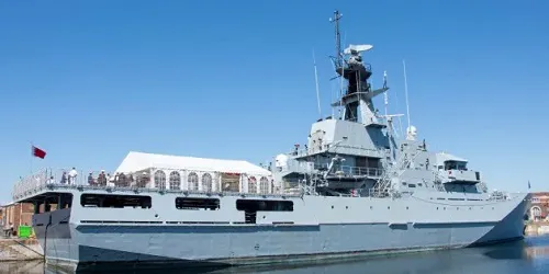 Live real-time military ship tracking of RBNS Al-Zubaraa from Royal Bahrain Naval Force