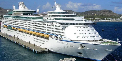 Live real-time ocean cruise ship tracking of Adventure of the Seas from Royal Caribbean International