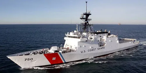 Live real-time military ship tracking of CGC Bertholf from United States Coast Guard