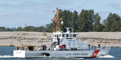 Live real-time military ship tracking of CGC Blue Shark from United States Coast Guard