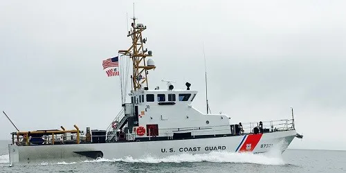 Live real-time military ship tracking of CGC Coho from United States Coast Guard