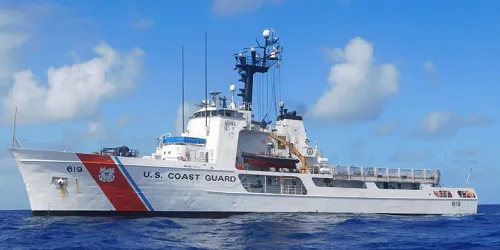 Live real-time military ship tracking of CGC Confidence from United States Coast Guard