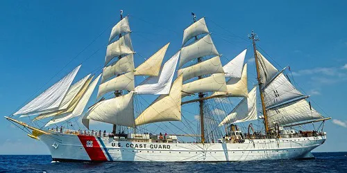 Live real-time military ship tracking of CGC Eagle from United States Coast Guard