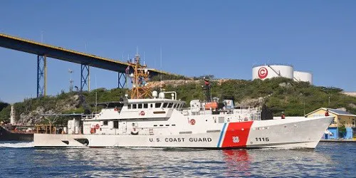 Live real-time military ship tracking of CGC Joseph Napier from United States Coast Guard