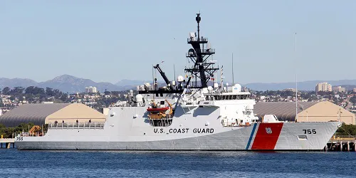 Live real-time military ship tracking of CGC Munro from United States Coast Guard