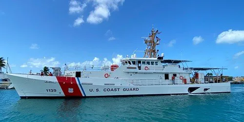 Live real-time military ship tracking of CGC Myrtle Hazard from United States Coast Guard