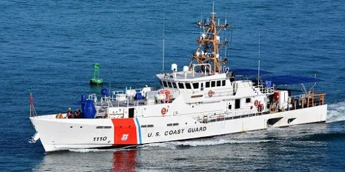 Live real-time military ship tracking of CGC Raymond Evans from United States Coast Guard