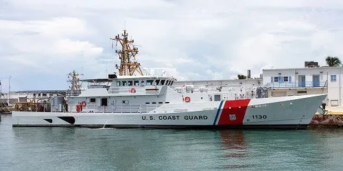 Live real-time military ship tracking of CGC Robert Ward from United States Coast Guard
