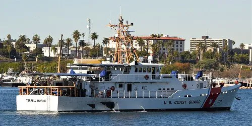 Live real-time military ship tracking of CGC Terrell Horne from United States Coast Guard