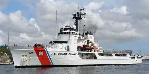 Live real-time military ship tracking of CGC Valiant from United States Coast Guard
