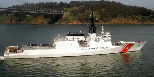 Live real-time military ship tracking of CGC Waesche from United States Coast Guard