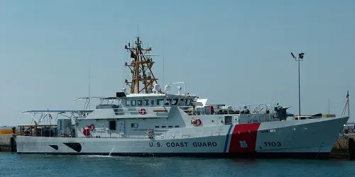Live real-time military ship tracking of CGC William Flores from United States Coast Guard
