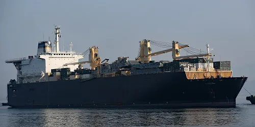 Live real-time military ship tracking of USNS 1st Lt. Jack Lummus from United States Navy Military Sealift Command