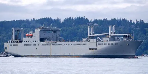 Live real-time military ship tracking of USNS Bob Hope from United States Navy Military Sealift Command