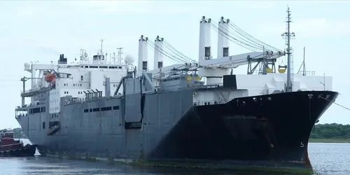 Live real-time tracking of military dry cargo / ammunition support ship USNS GySgt. Fred W. Stockham from the United States Navy Military Sealift Command