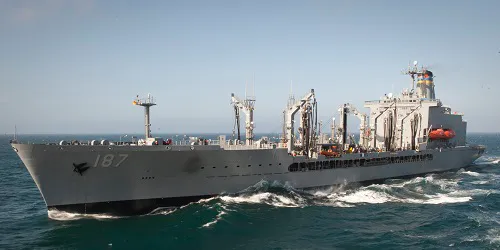 Live real-time military ship tracking of USNS Henry J. Kaiser from United States Navy Military Sealift Command