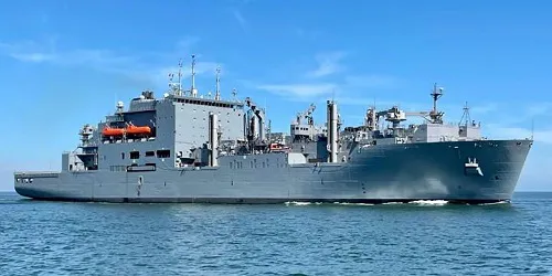 Live real-time military ship tracking of USNS Lewis and Clark from United States Navy Military Sealift Command