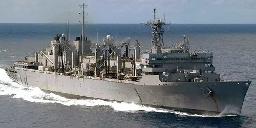 Live real-time military ship tracking of USNS Rainier from United States Navy Military Sealift Command