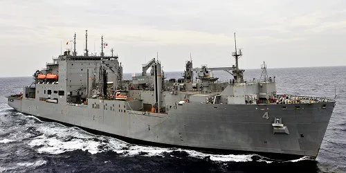Live real-time tracking of military dry cargo / ammunition USNS Richard E. Byrd from the United States Navy Military Sealift Command