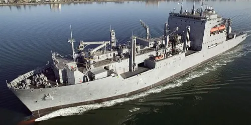 Live real-time military ship tracking of USNS Sacagawea from United States Navy Military Sealift Command