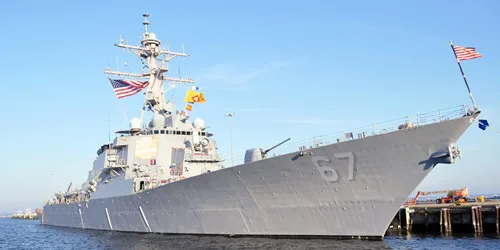 Live real-time military ship tracking of USS Cole from United States Navy