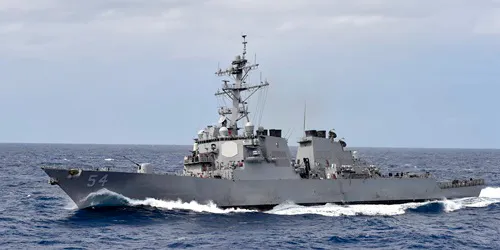 Live real-time military ship tracking of USS Curtis Wilbur from United States Navy