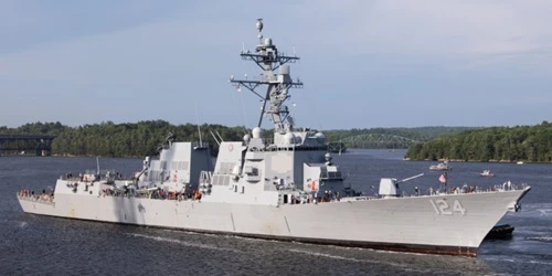 Live real-time military ship tracking of USS Harvey C. Barnum Jr. from United States Navy