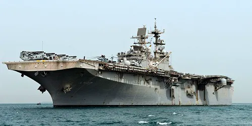 Live real-time military ship tracking of USS Iwo Jima from United States Navy