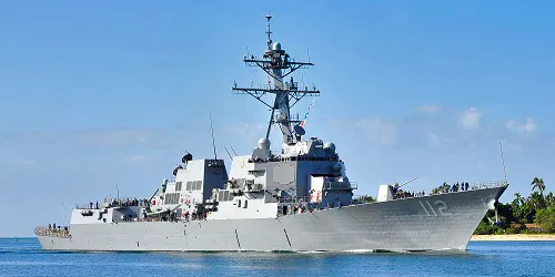 Live real-time military ship tracking of USS Michael Murphy from United States Navy
