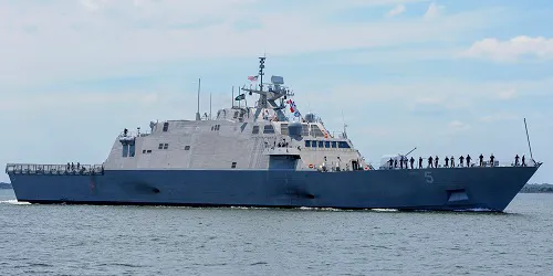 Live real-time military ship tracking of USS Milwaukee from United States Navy