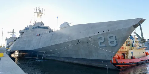 Live real-time military ship tracking of USS Savannah from United States Navy