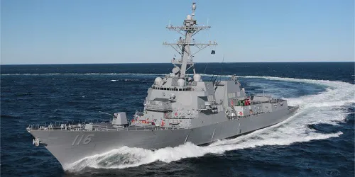 Live real-time military ship tracking of USS Thomas Hudner from United States Navy