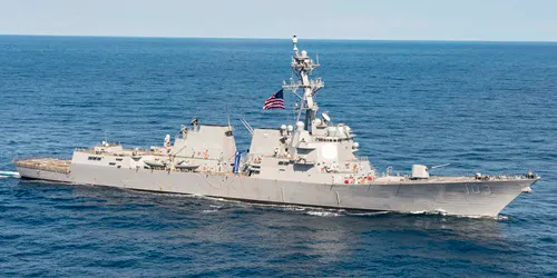 Live real-time military ship tracking of USS Truxtun from United States Navy