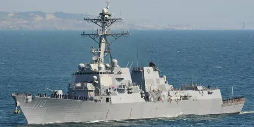 Live real-time military ship tracking of USS William P. Lawrence from United States Navy