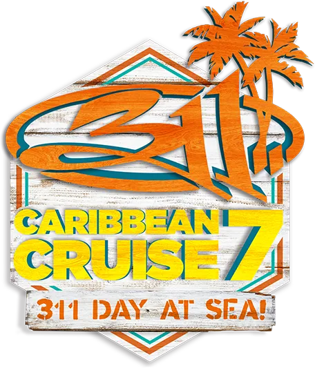 311 Caribbean Cruise 2023 Themed Cruise Logo