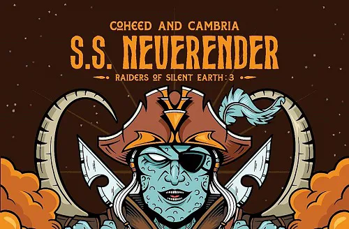 Coheed And Cambria S.S. Neverender Raiders Of Silent Earth: 3 Themed Cruise Logo