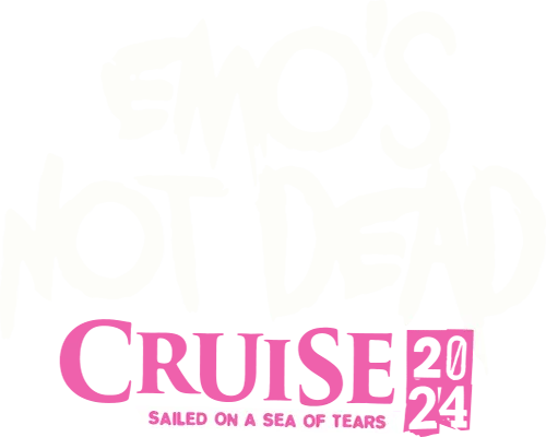 EMO's Not Dead Cruise 2024 Themed Cruise Logo