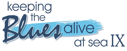 Keeping The Blues Alive At Sea IX Themed Cruise Logo