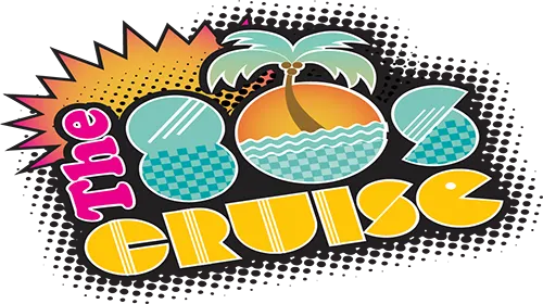 The 80s Cruise 2024 Themed Cruise Logo