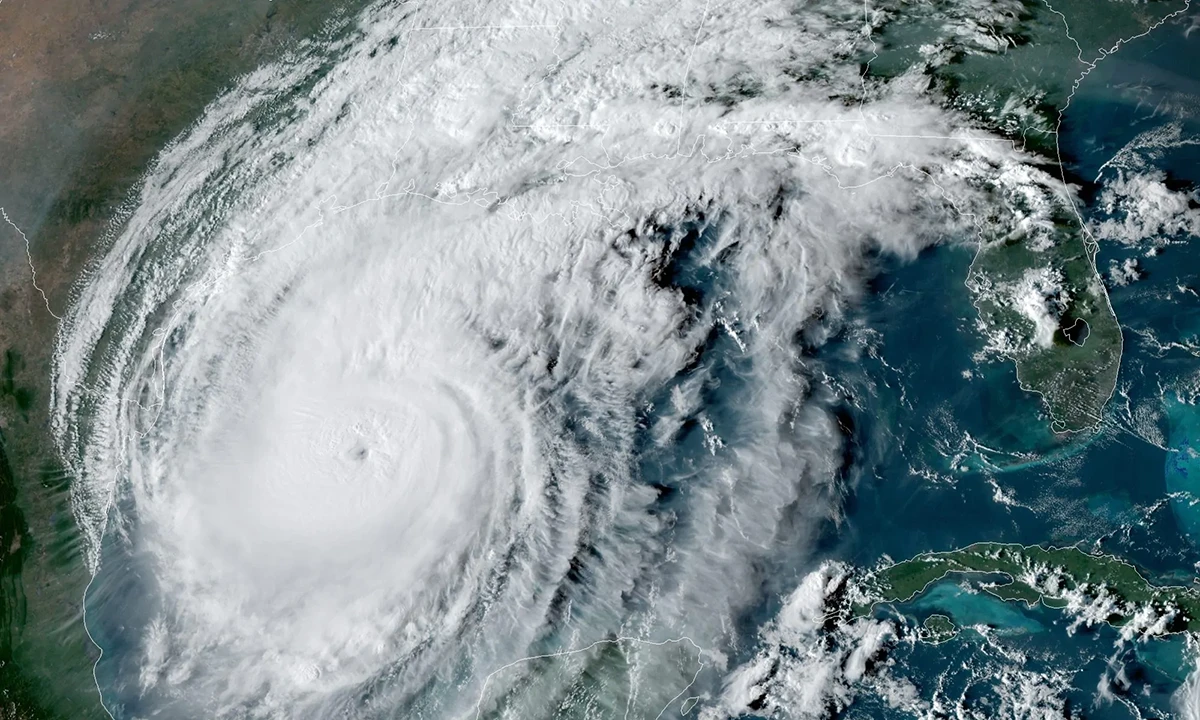 Category 4 Hurricane Delta (2020) - Historical Storm Tracking