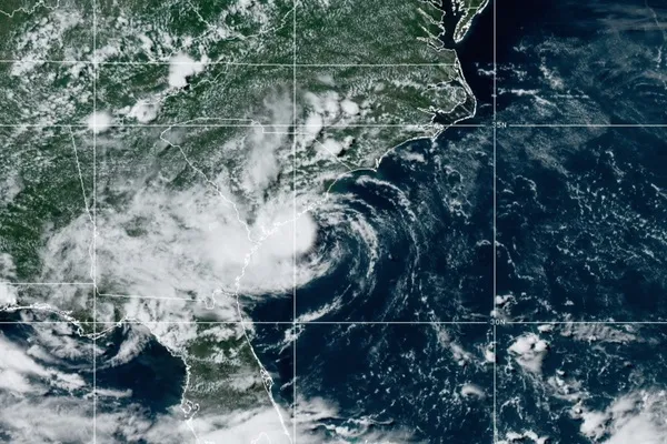 Tropical Storm Danny (2021) - Historical Storm Tracking