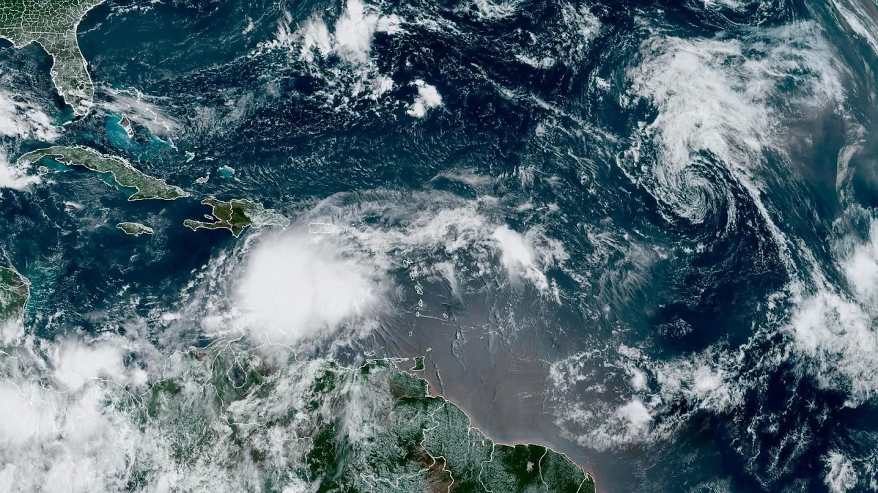 Tropical Storm Franklin (2023) - Historical Storm Tracking