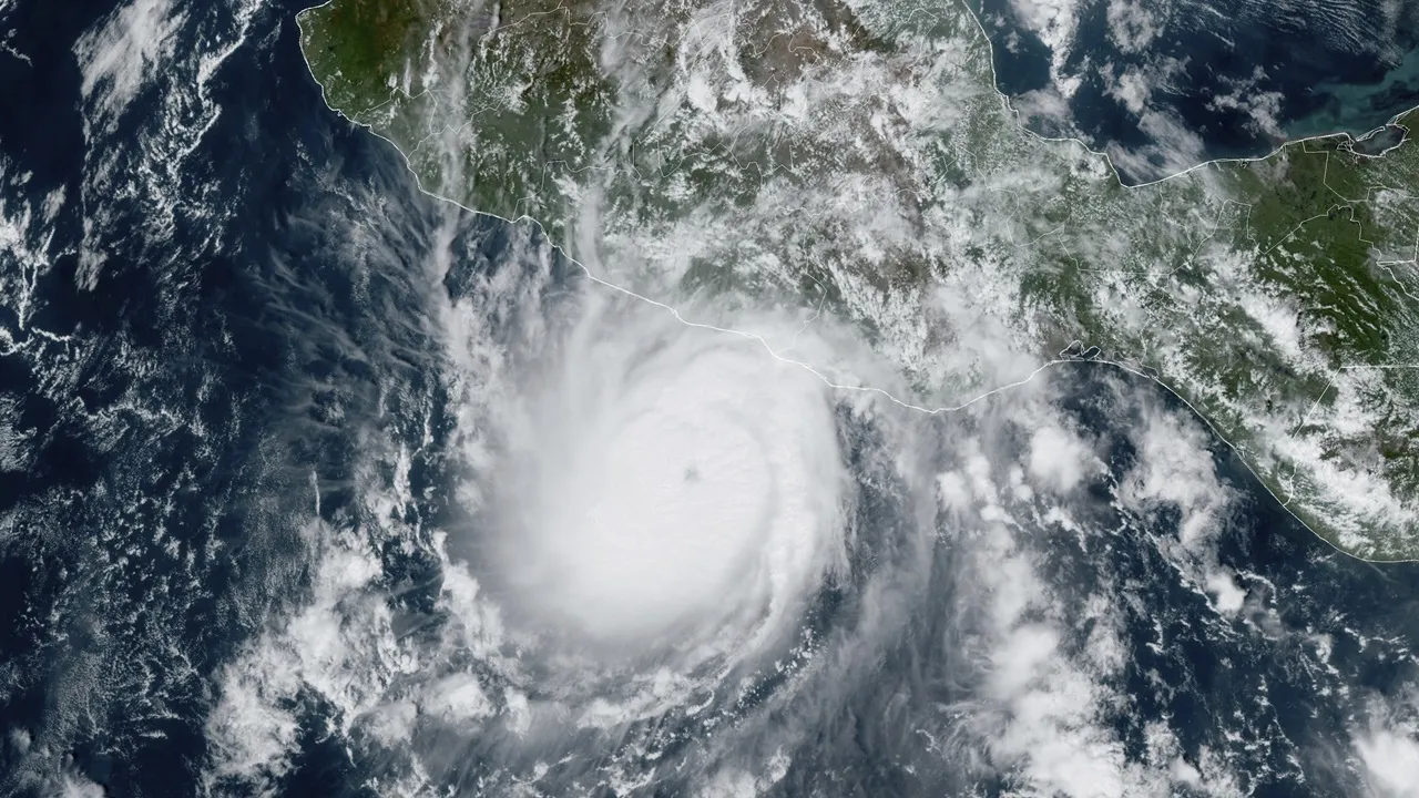 Category 5 Hurricane Otis (2023) - Historical Storm Tracking