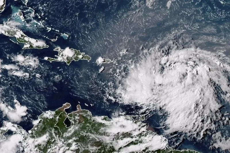 Category 2 Hurricane Ernesto (2024) - Historical Storm Tracking
