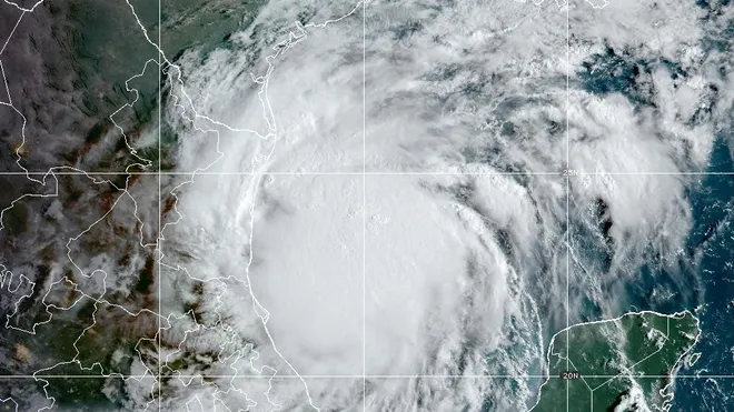 Category 2 Hurricane Francine (2024) - Historical Storm Tracking