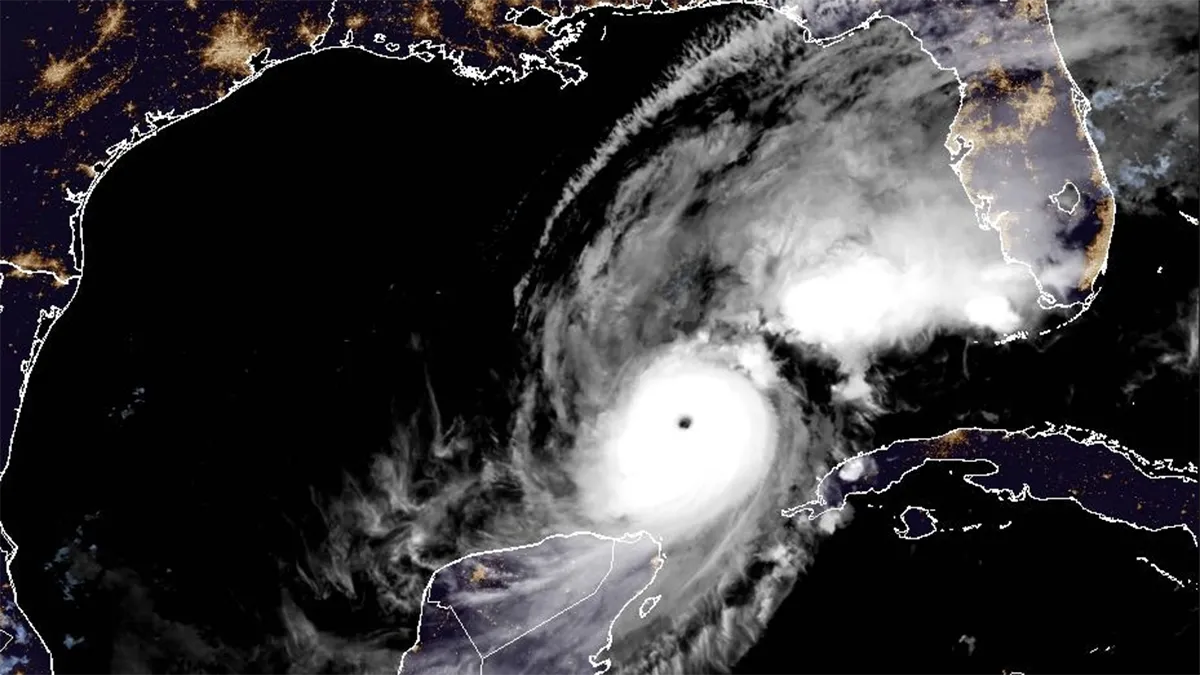 Category 5 Hurricane Milton (2024) - Historical Storm Tracking